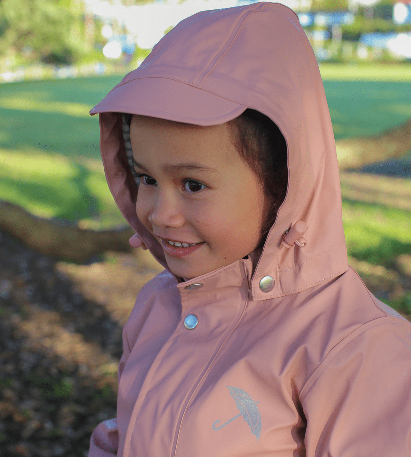 Waterproof Raincoat - Brolly Sheets NZ blush