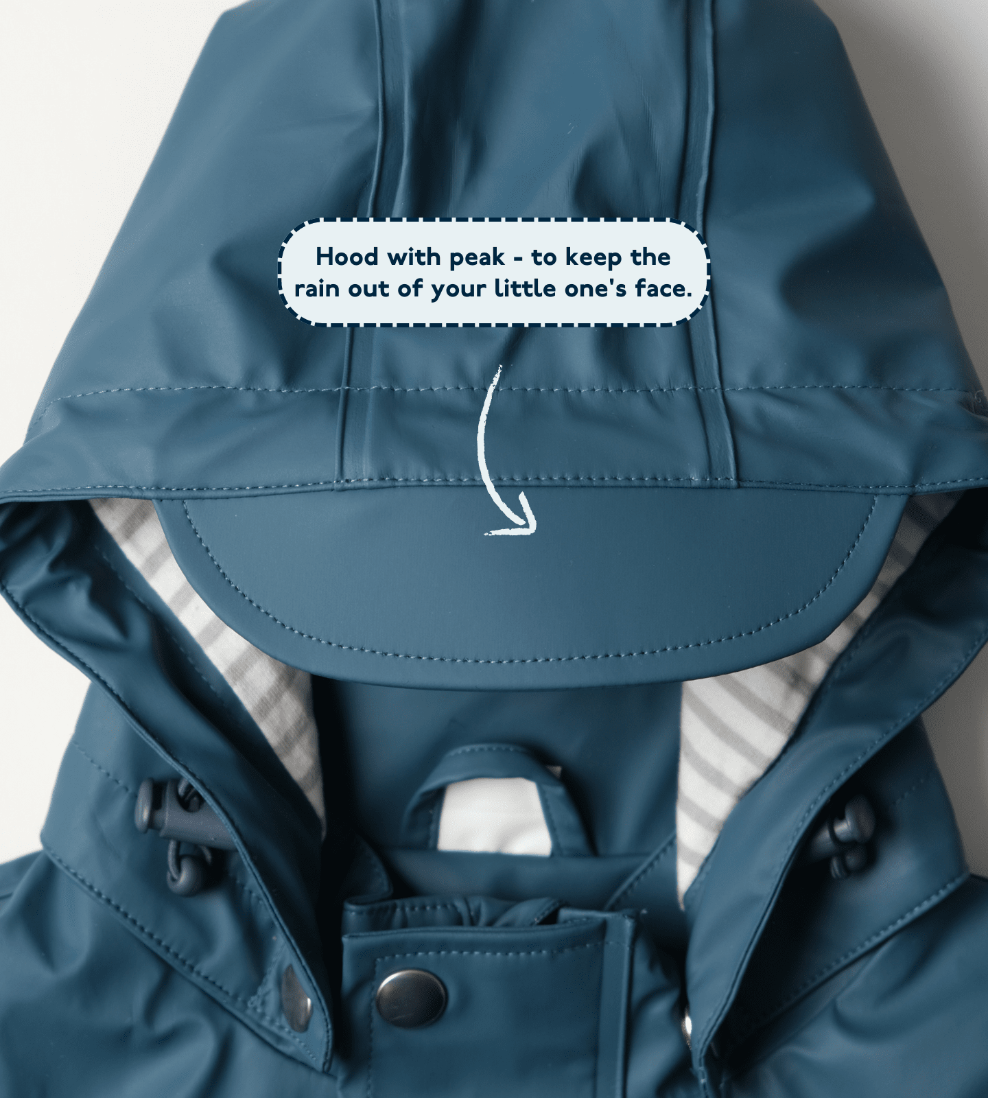 Waterproof Raincoat - Brolly Sheets NZ - denim - sage - blush