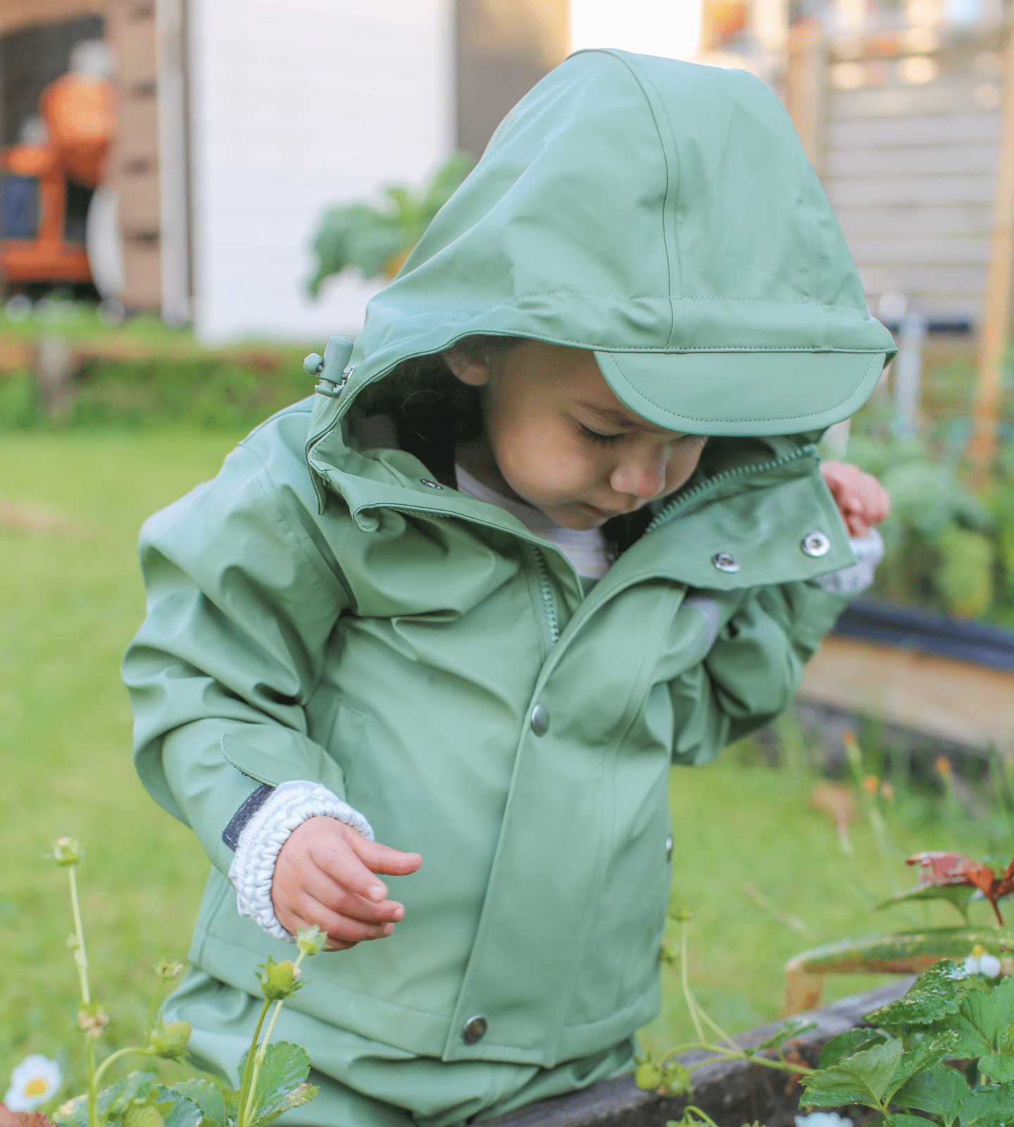 Waterproof Raincoat - Brolly Sheets NZ sage