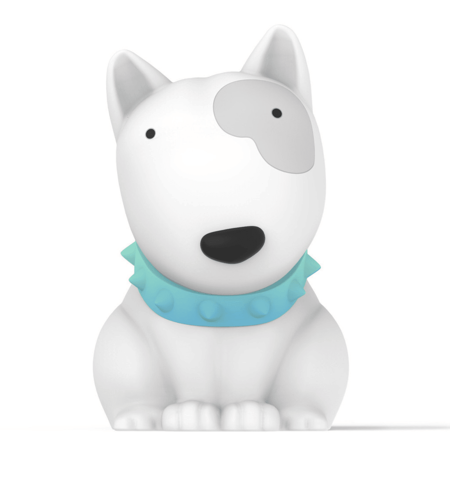 Soft rechargeable happy puppy night light for kids