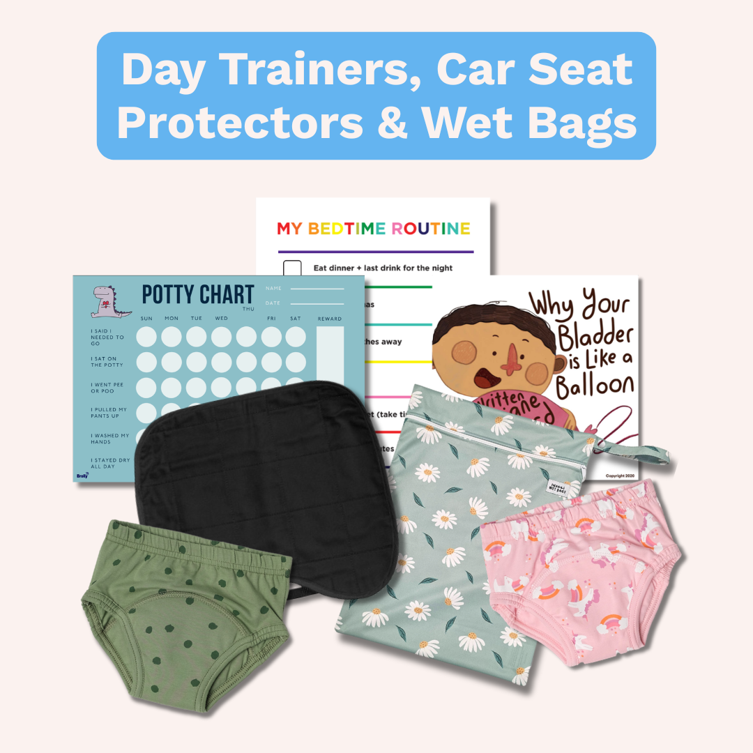Daytime Starter Pack – 2x Day Trainers, Wet Bag, + More