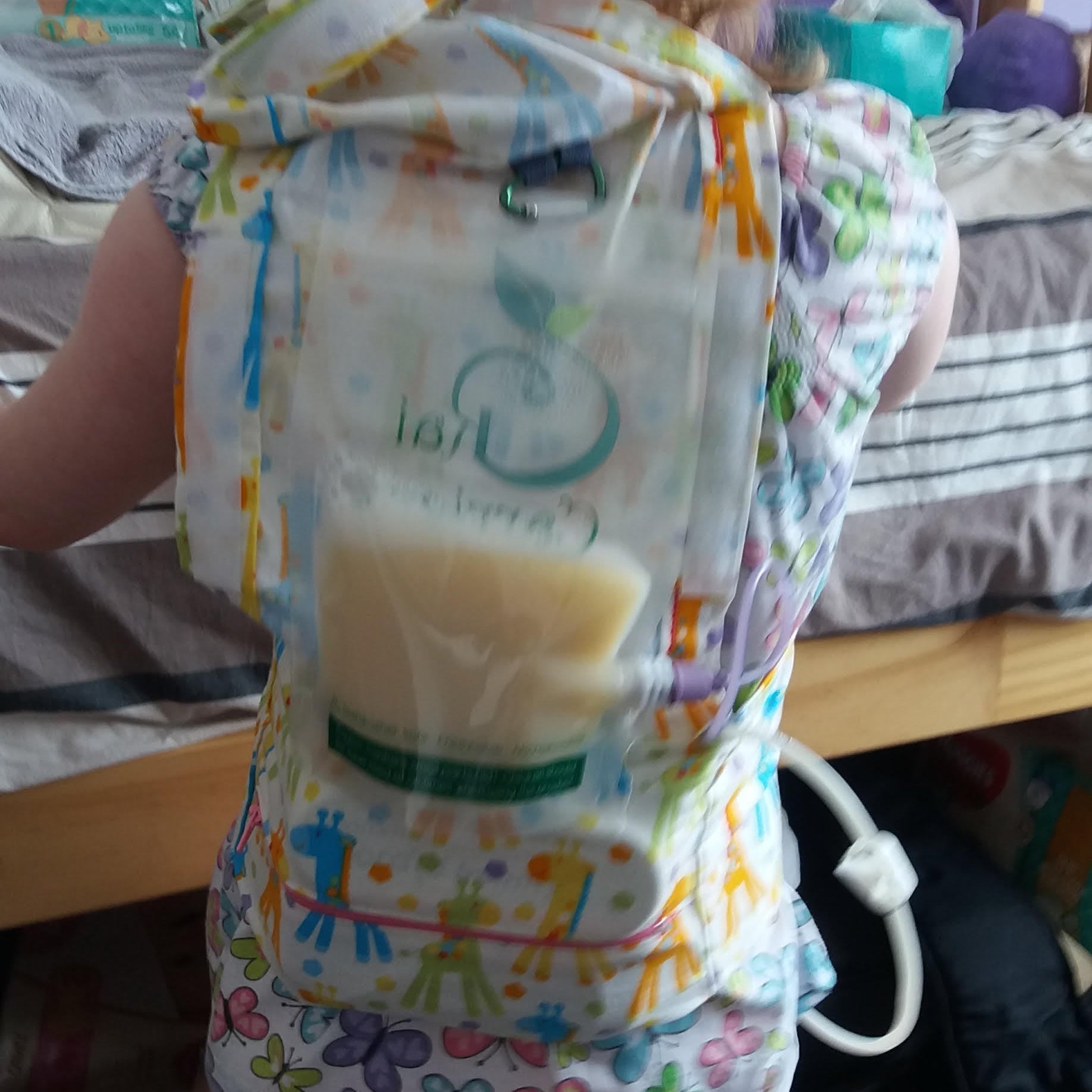 300ml Tube Feeding Pouches Kai Carrier x3