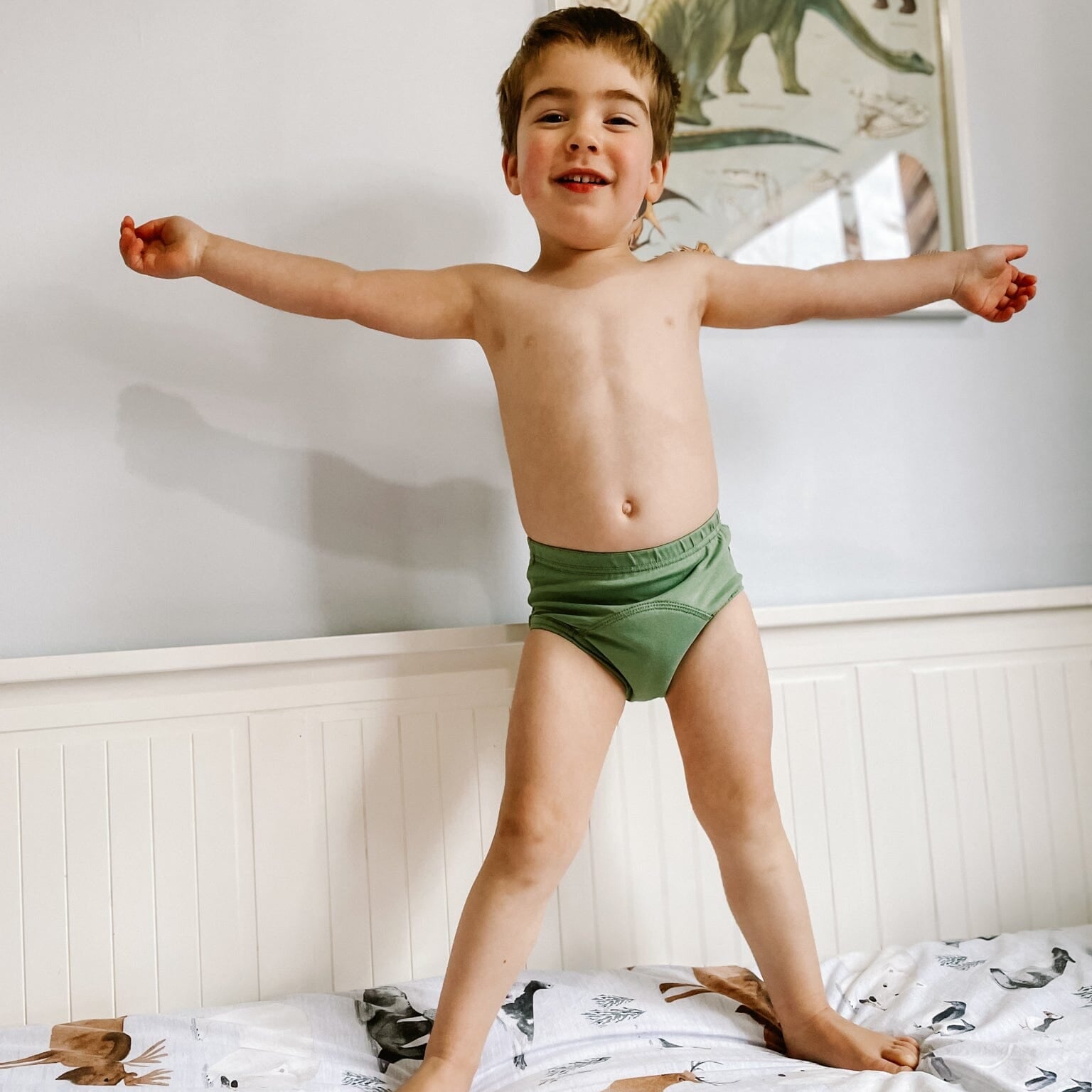 Snazzi Pants Day Trainers - Organic - Brolly Sheets NZ - Sprout