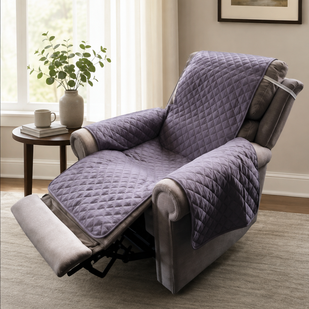 Recliner Protector with Arms