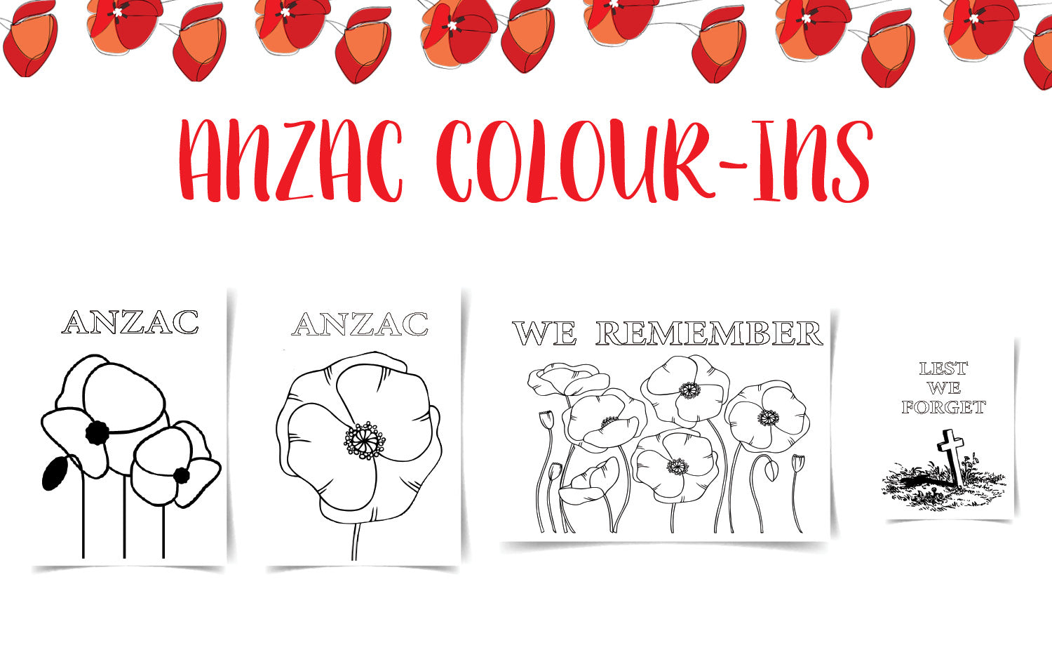ANZAC Day Activities - Brolly Sheets NZ