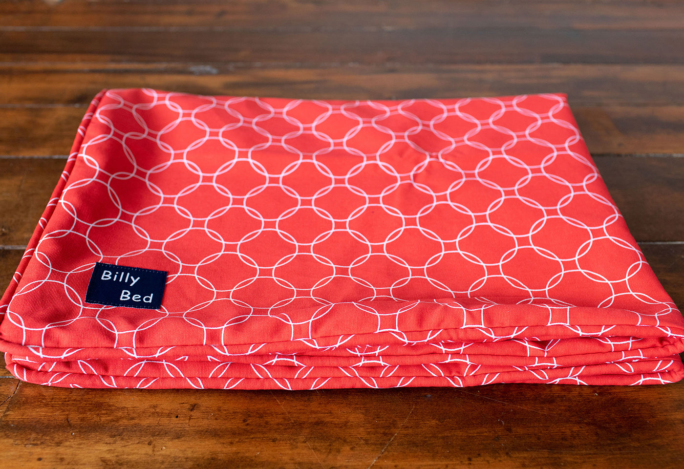 Buddy Cover Cotton Canvas - Brolly Sheets NZ - Red Circles