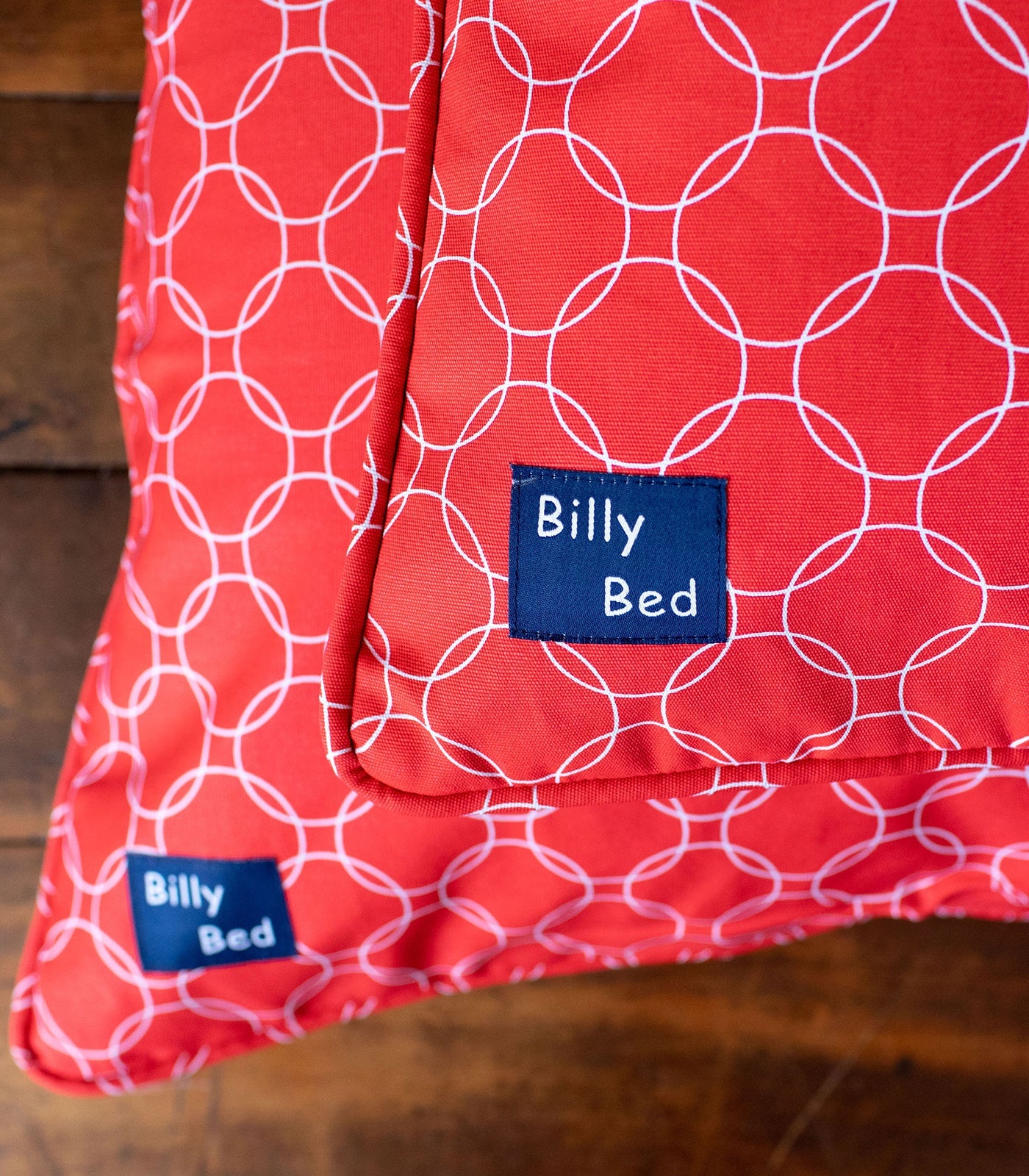 Buddy Cover Cotton Canvas - Brolly Sheets NZ - Red Circles