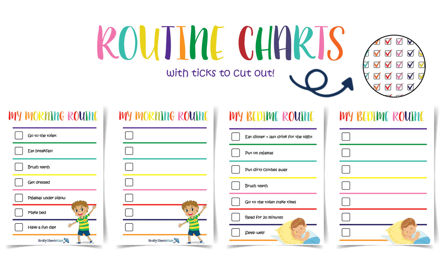 Routine Checklists - Brolly Sheets NZ