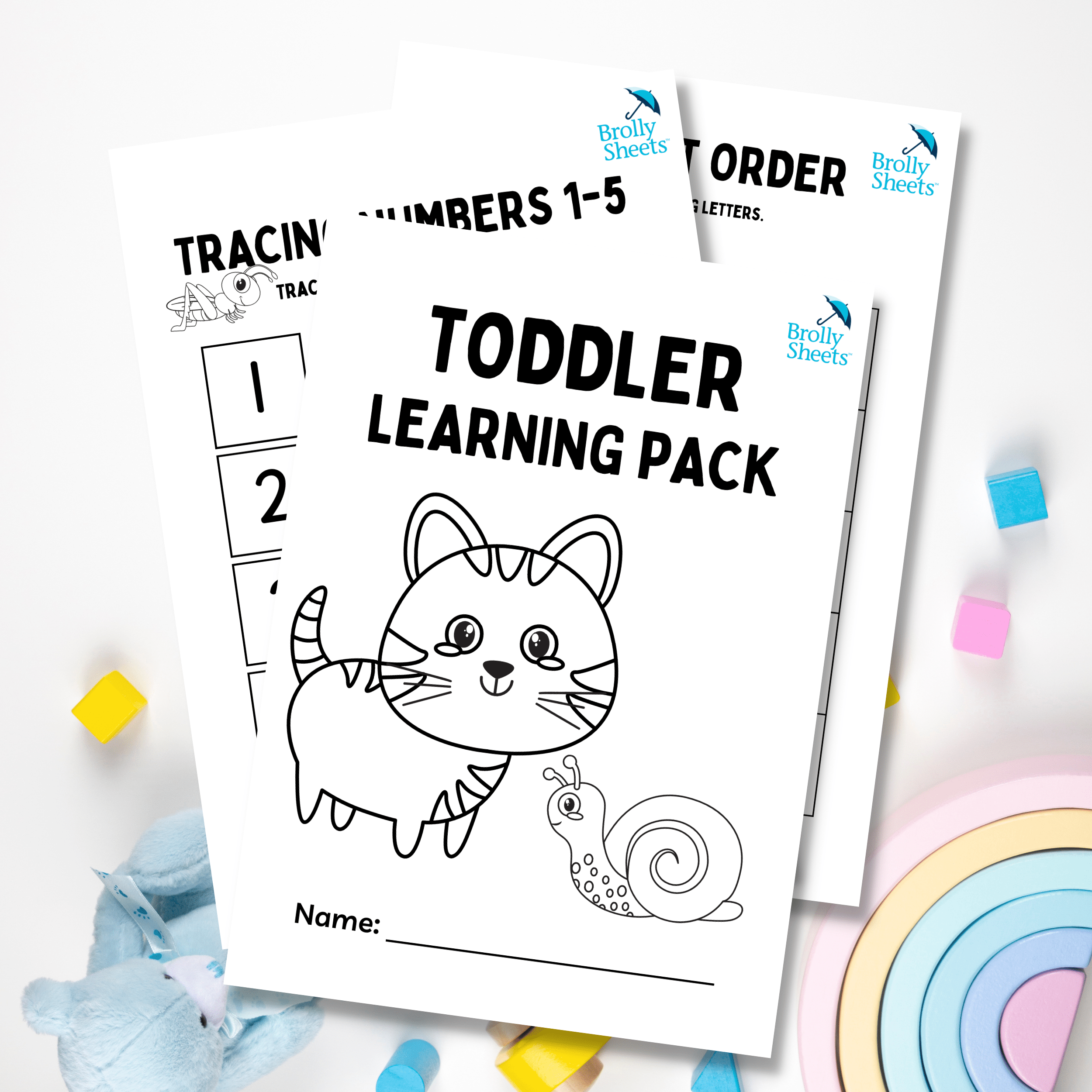 Toddler Activity Pack - Brolly Sheets NZ