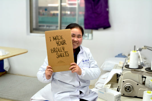 Brolly Sheets Takes Ethical Manufacturing Seriously