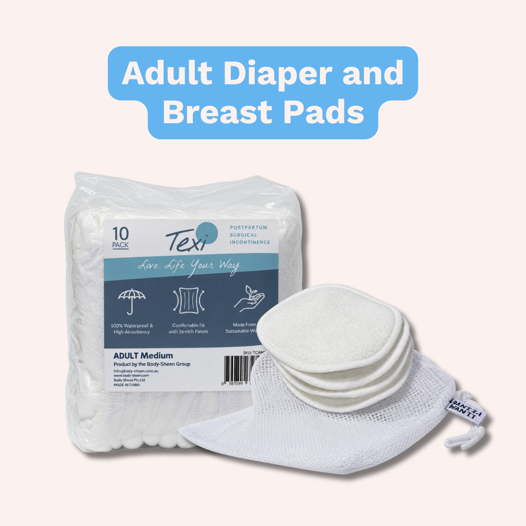 Postpartum Bundle – Breastfeeding Pad + Postpartum Disposable Underwear