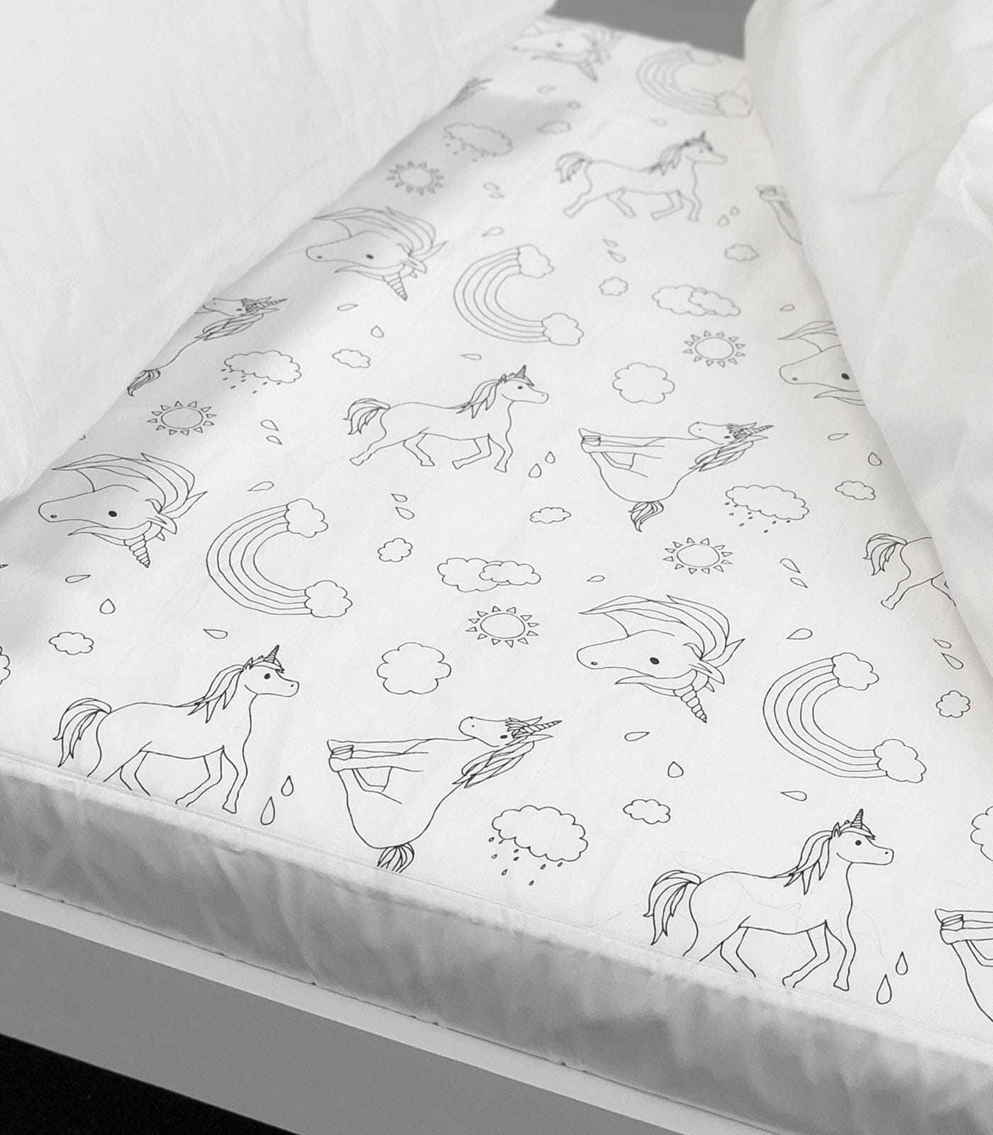 Brolly Sheet with Wings- Unicorns - Brolly Sheets NZ