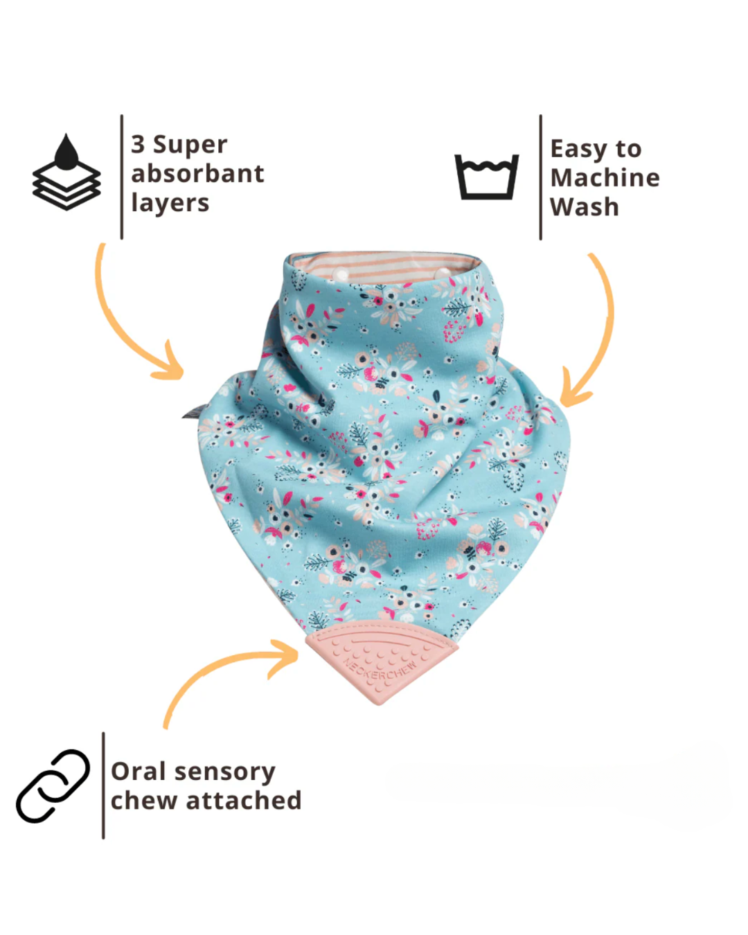 Cheeky Chomper Chewable Bandana - Small Adult