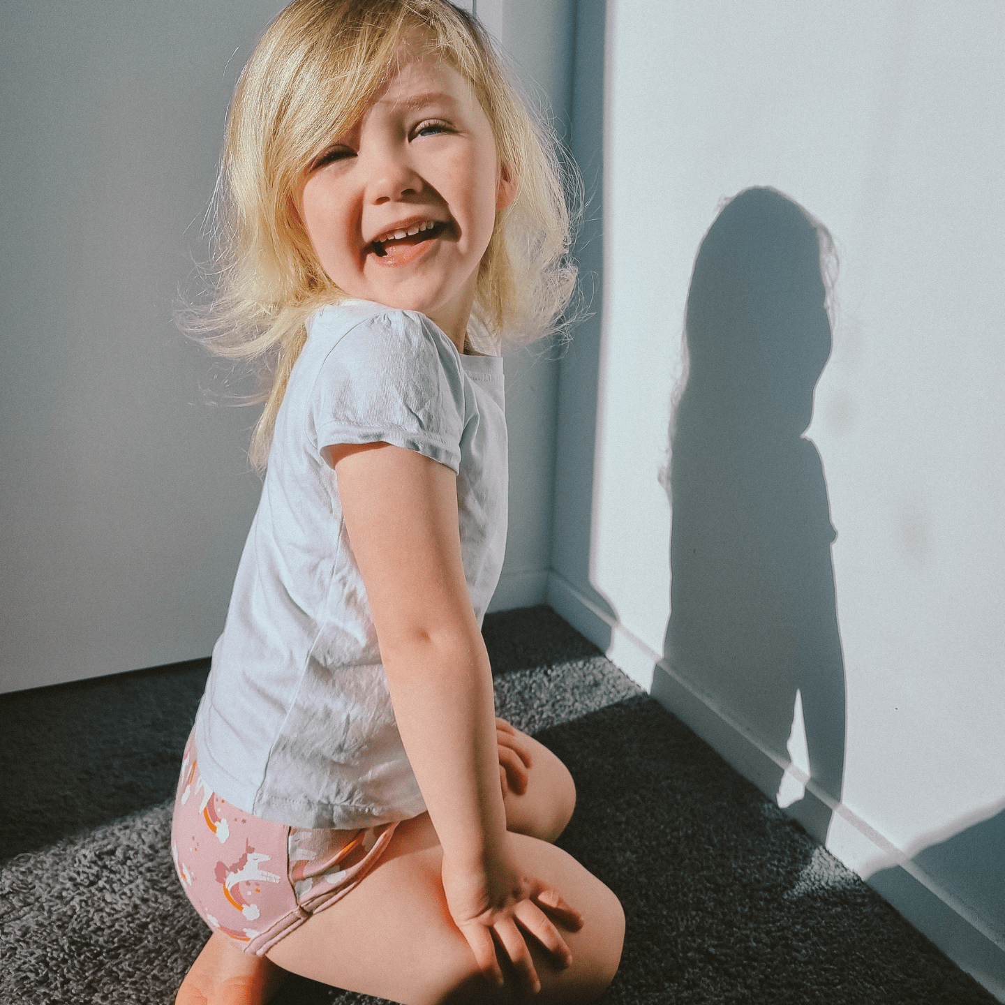 Snazzi Pants Day Trainers - Organic - Brolly Sheets NZ - Sparkle Squad