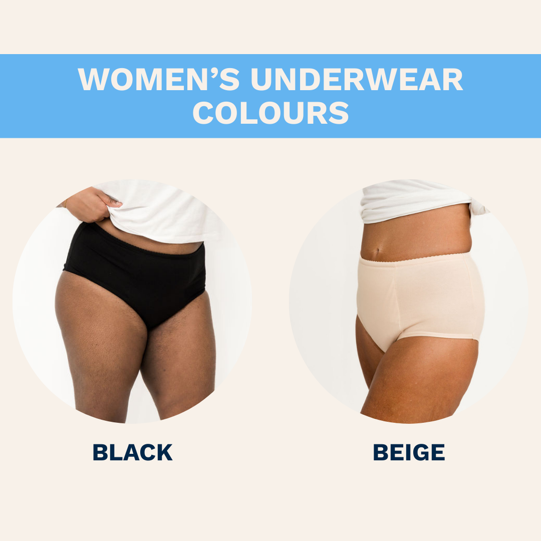 Women’s Absorbent Midi Brief – Light