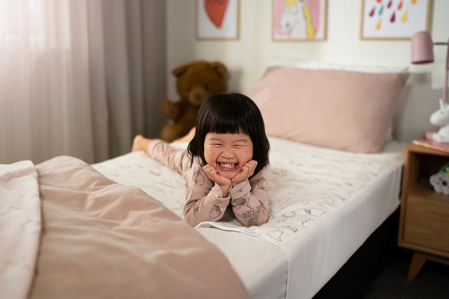 Test Brolly Sheet with wings - Brolly Sheets NZ - Unicorns