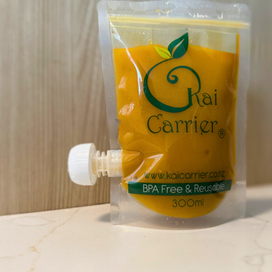 300ml Tube Feeding Pouches Kai Carrier x3