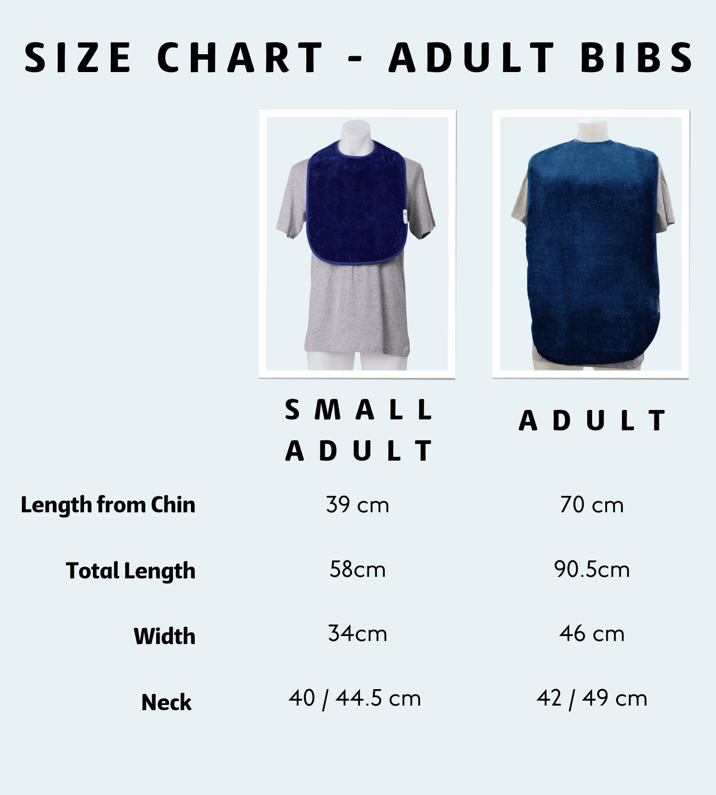 Extra Absorbent Bib - Adults - Brolly Sheets NZ