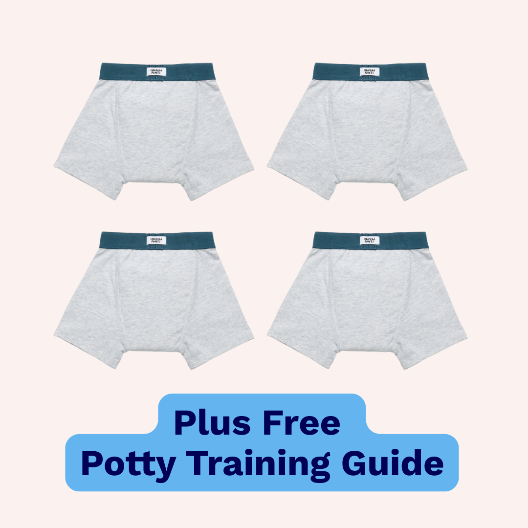 Snazzi Pants Nights Trainers 4 Pack - Cloudy