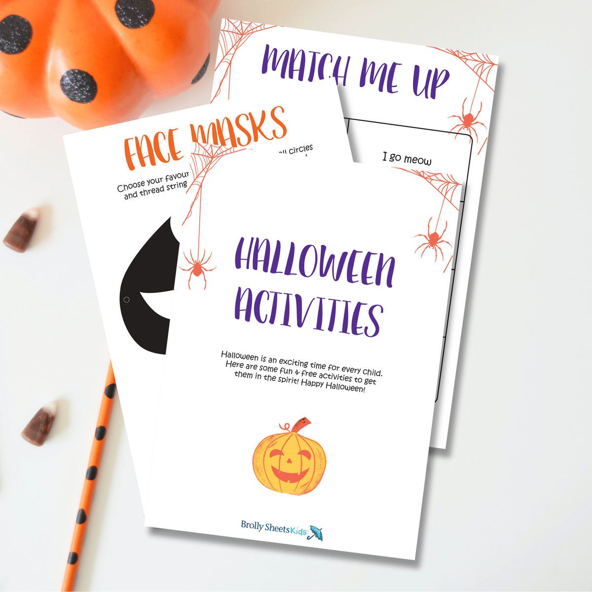 Halloween Activities - Brolly Sheets NZ
