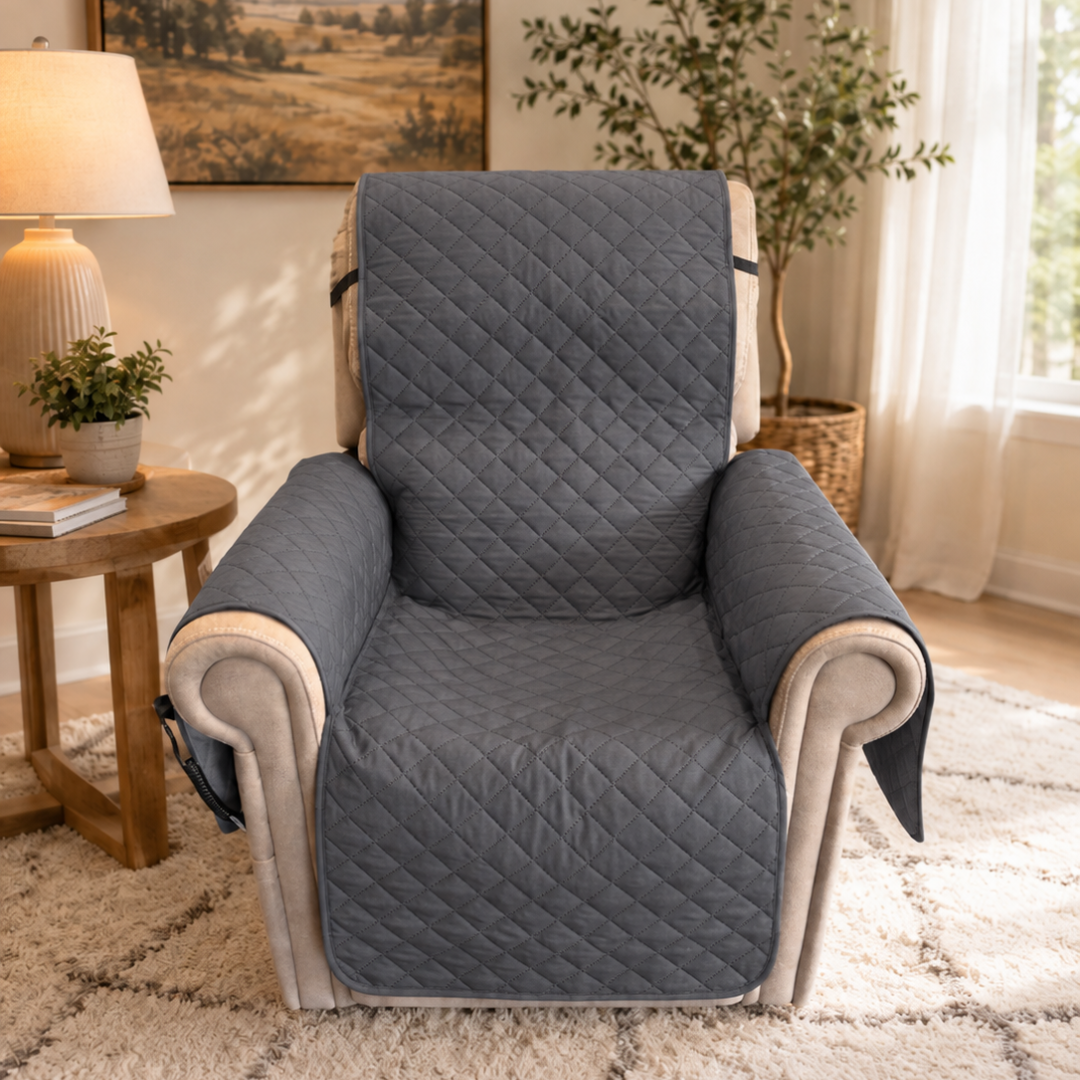 Recliner Protector with Arms
