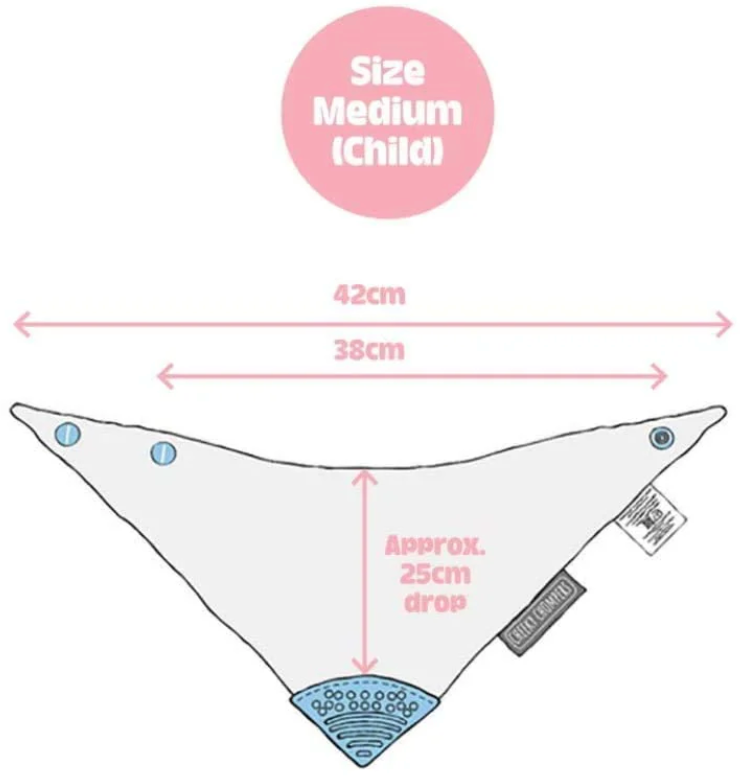 Cheeky Chomper Chewable Bandana - Small Adult