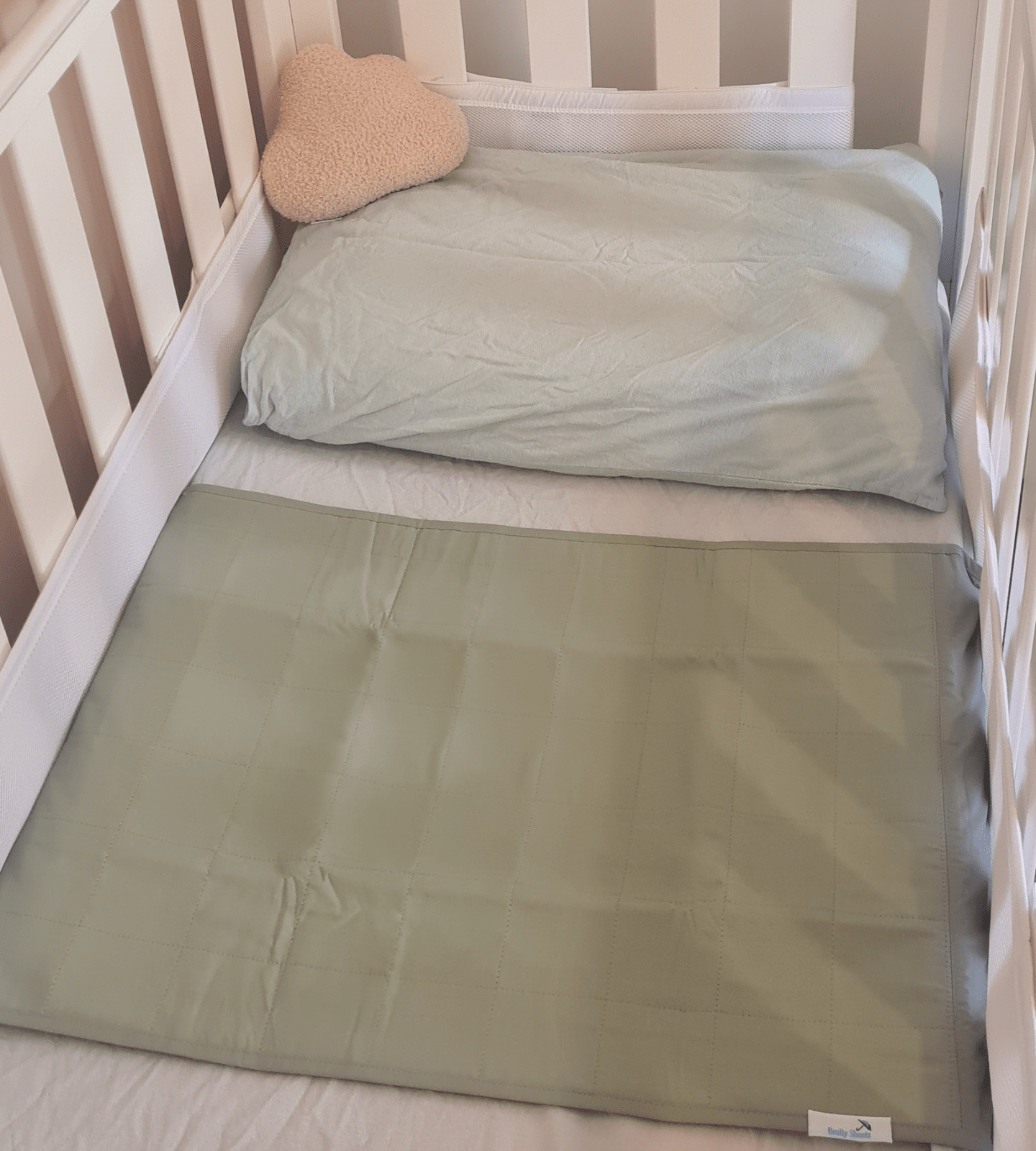 Cot Pad with Wings - Brolly Sheets NZ