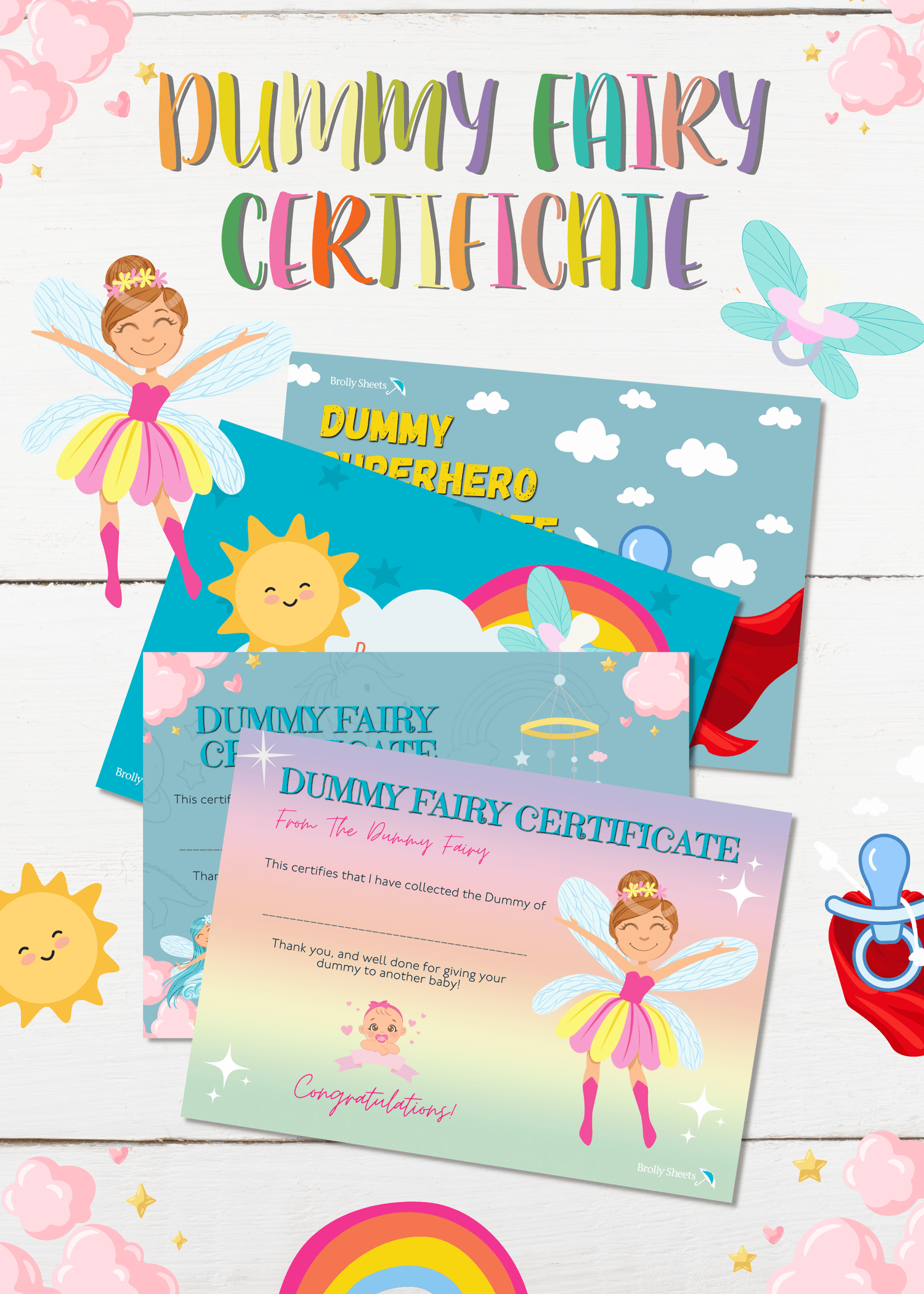 Dummy Fairy Letter & Certificate – Brolly Sheets NZ dummy-fairy-letter-certificate-brolly-sheets-nz