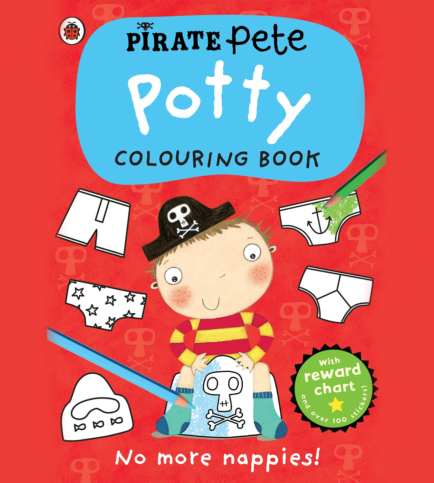 Pirate Pete Potty Colouring Book - Brolly Sheets NZ