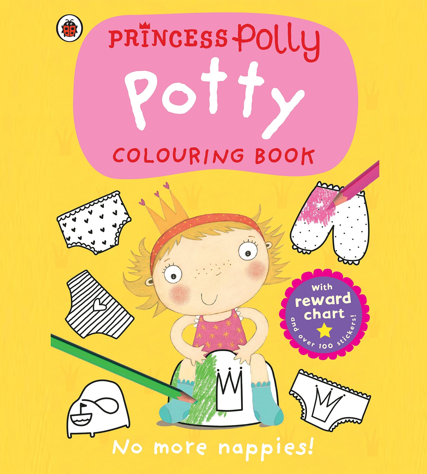 Princess Polly Potty Colouring Book - Brolly Sheets NZ