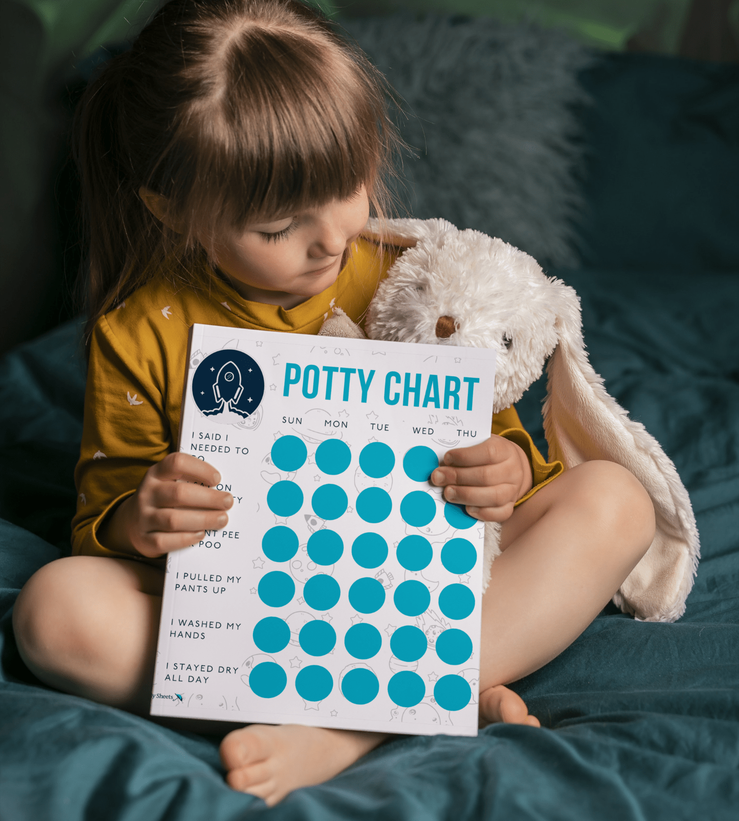 Potty Training Charts - Brolly Sheets NZ