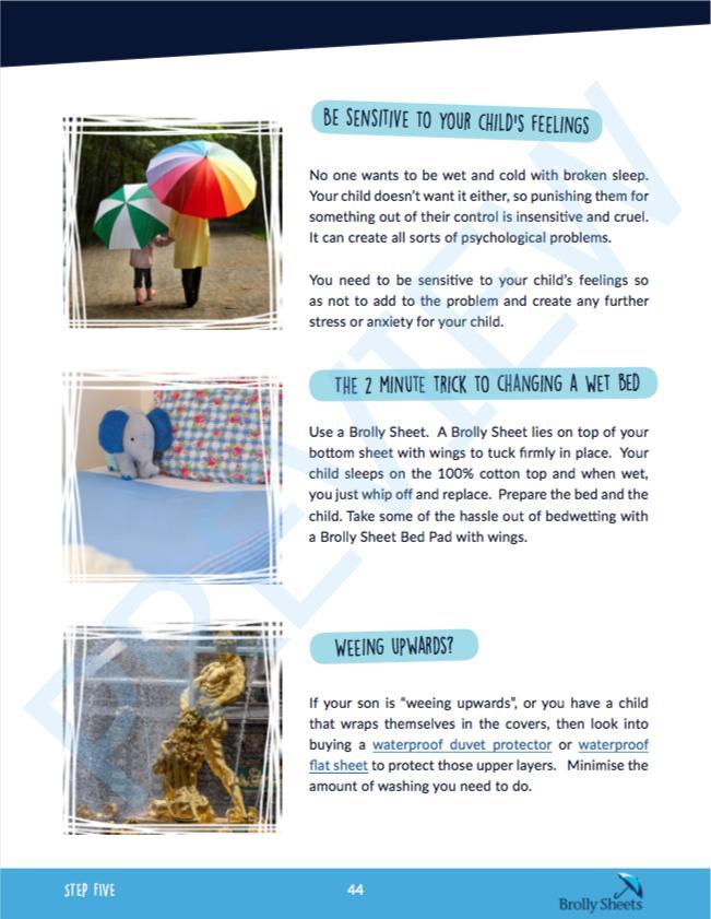 5 Steps to a Dry Night - Brolly Sheets NZ